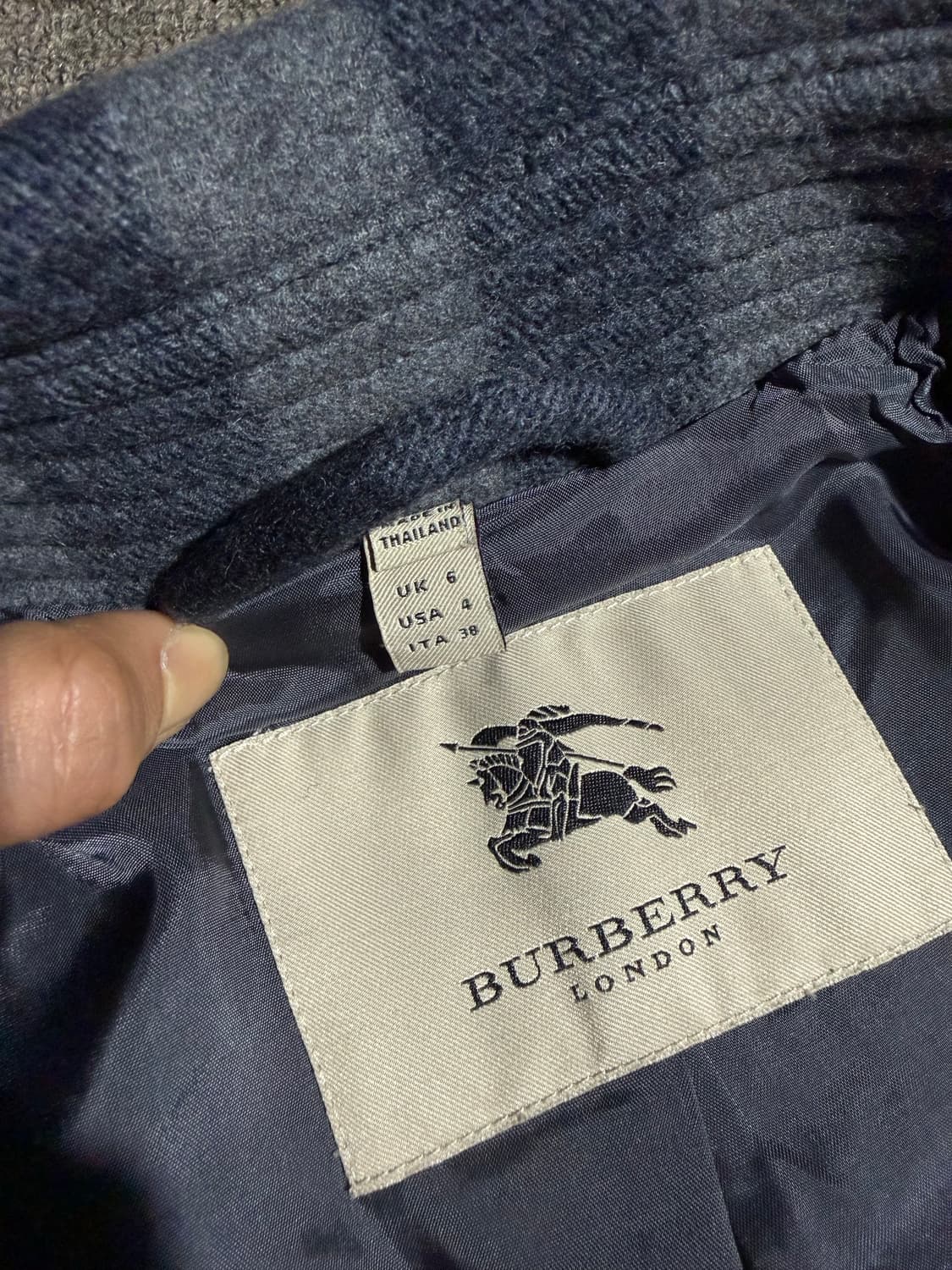 Burberry 버버리 2way 울 더블 자켓 상품이미지6