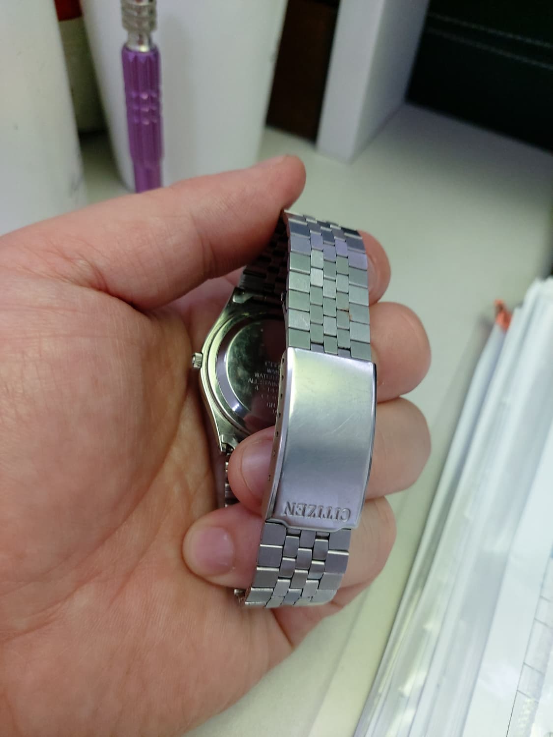 시티즌 세븐스타 쿼츠 빈티지 메탈 시계 상품이미지4