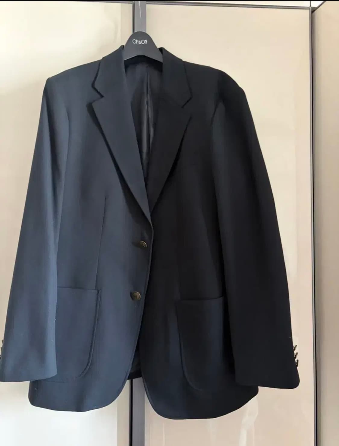 유니클로 JW앤더슨 네이비블레이저 L 상품이미지1