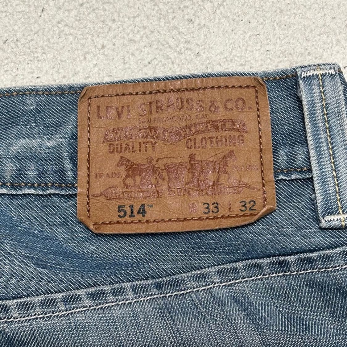 리바이스 514 스트레이트핏 데님팬츠 W33 L32 상품이미지6