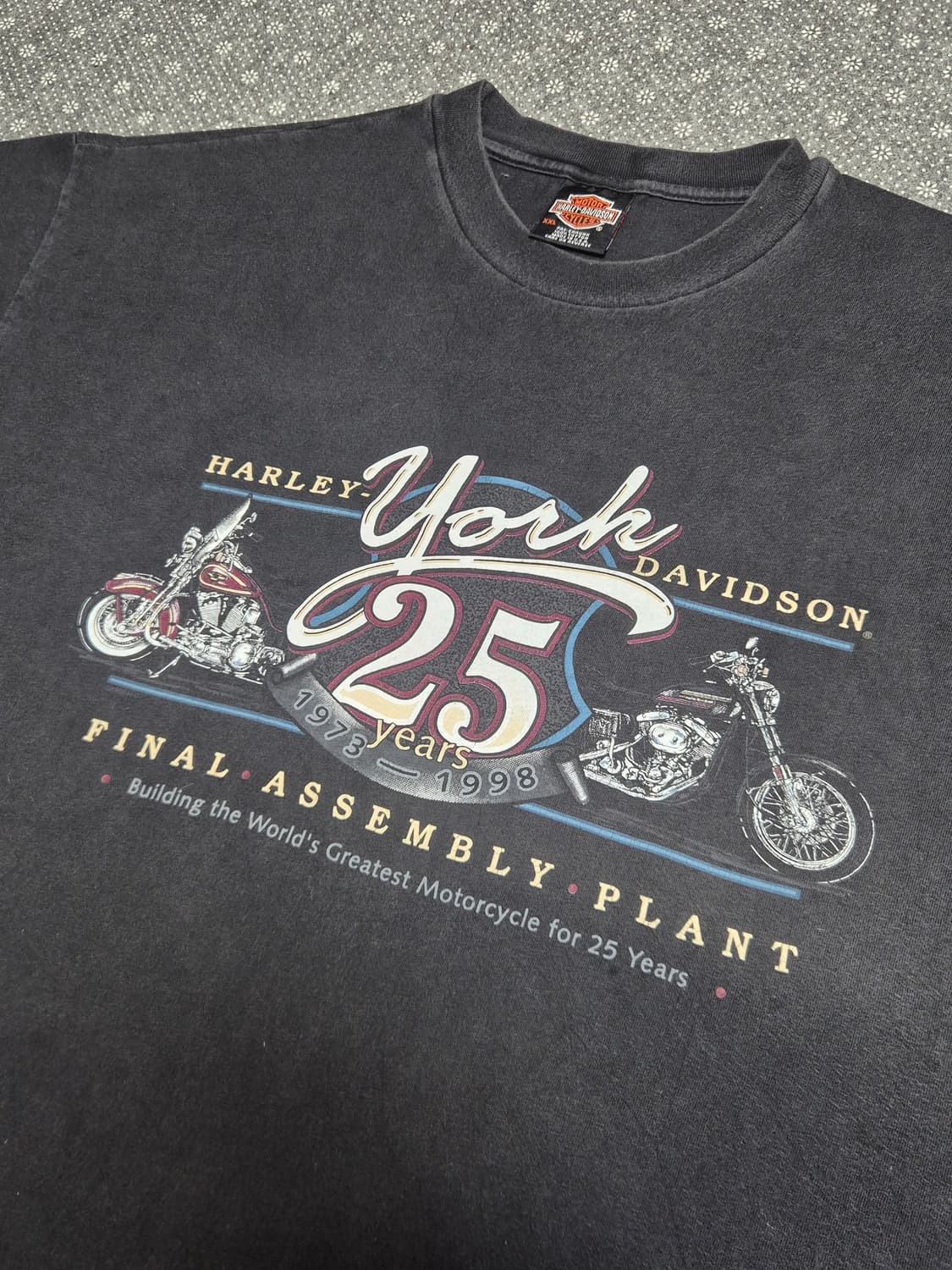 [XXL]90s US Made 요크 25주년 티셔츠  -350 상품이미지2