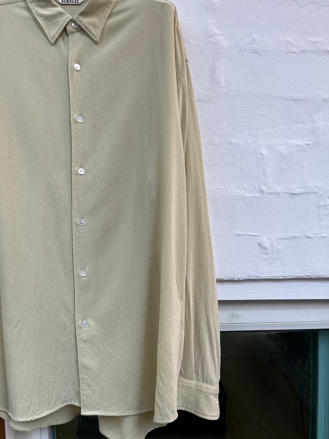 AURALEE 오라리 울 비옐라 셔츠 5 상품이미지3