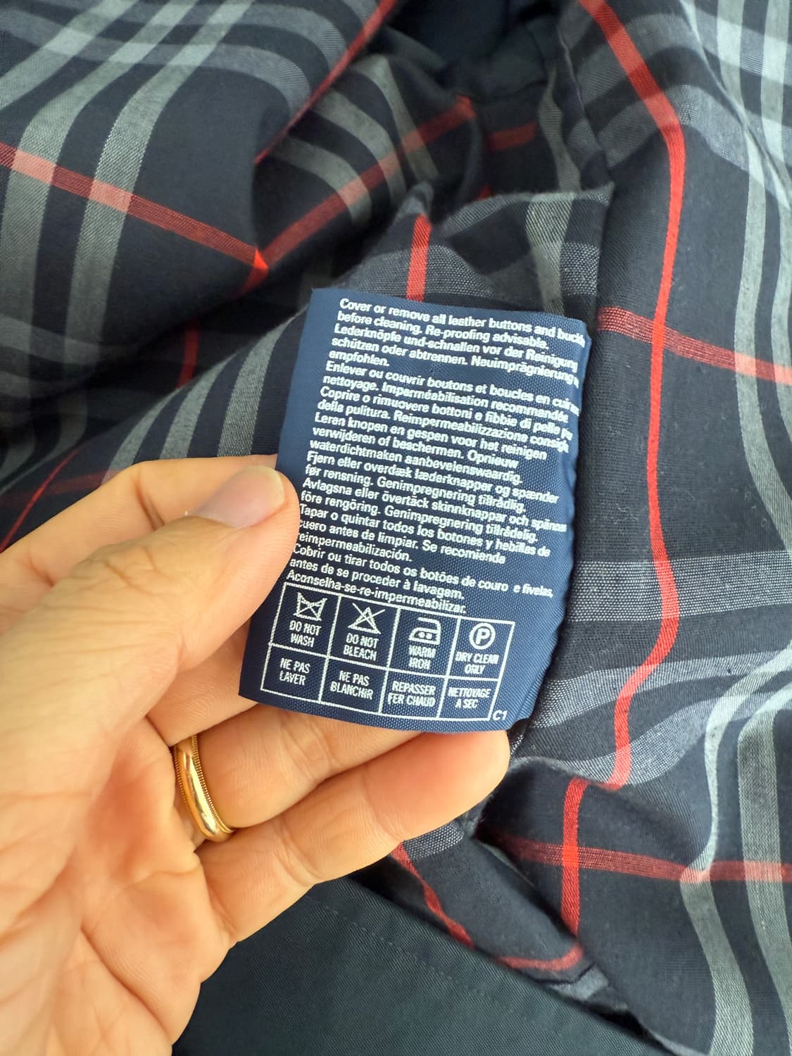  버버리(Burberrys) 트렌치 싱글 코트(ENGLAND) 상품이미지9