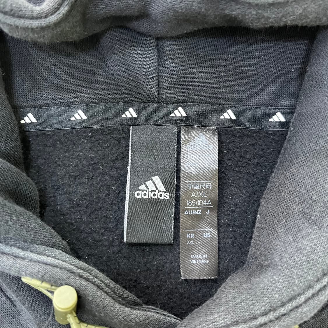 2XL 아디다스 후드 티셔츠 0511M 상품이미지2