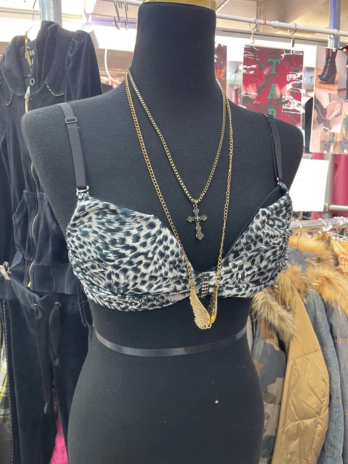 갸루 민트 골지 니트 상품이미지4