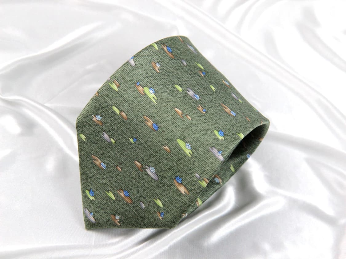불가리 9.7cm A등급 남자 명품 넥타이 상품이미지1