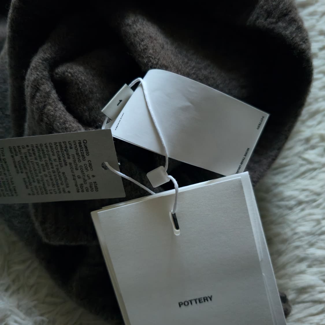 포터리 컴포트 크루넥니트 새제품  1사이즈 상품이미지4