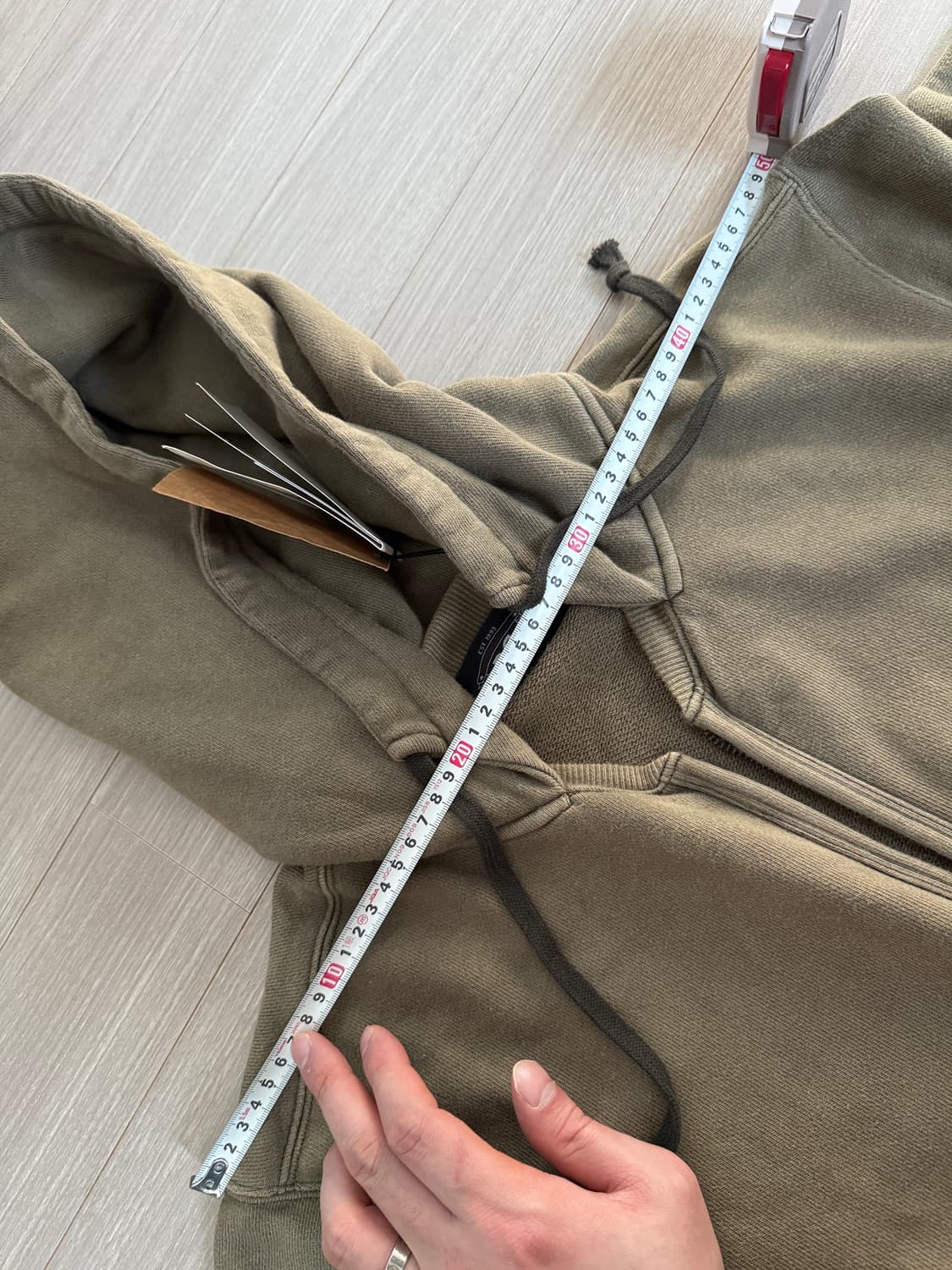 더블알엘 후드집업 카키 xl 상품이미지7