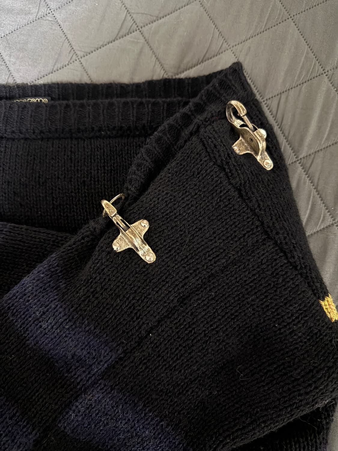 라프시몬스 보트넥 버클니트 M 상품이미지3