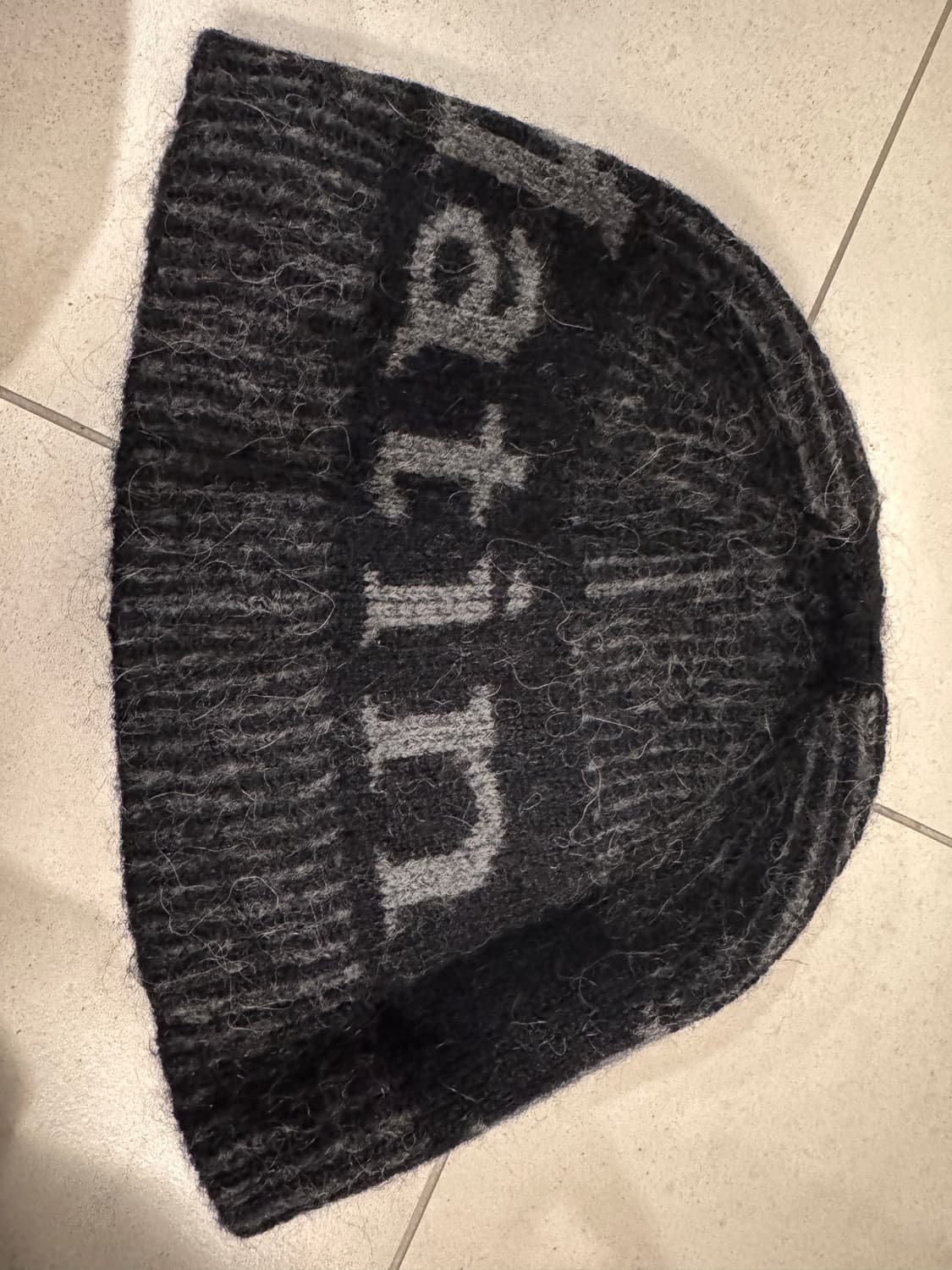 마뗑킴 스프라이트 투톤 블랙 비니 상품이미지2