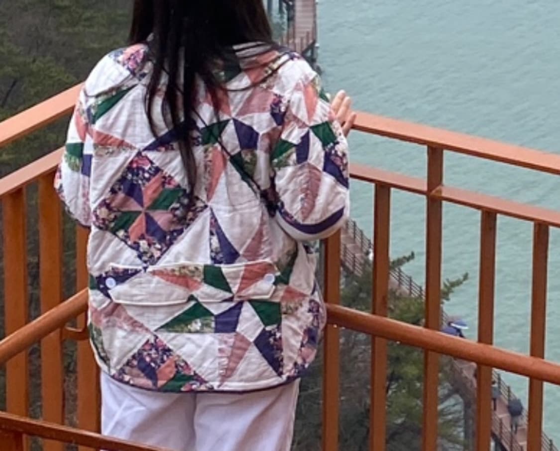 American vintage Quilt jacket 퀼트자켓 상품이미지2