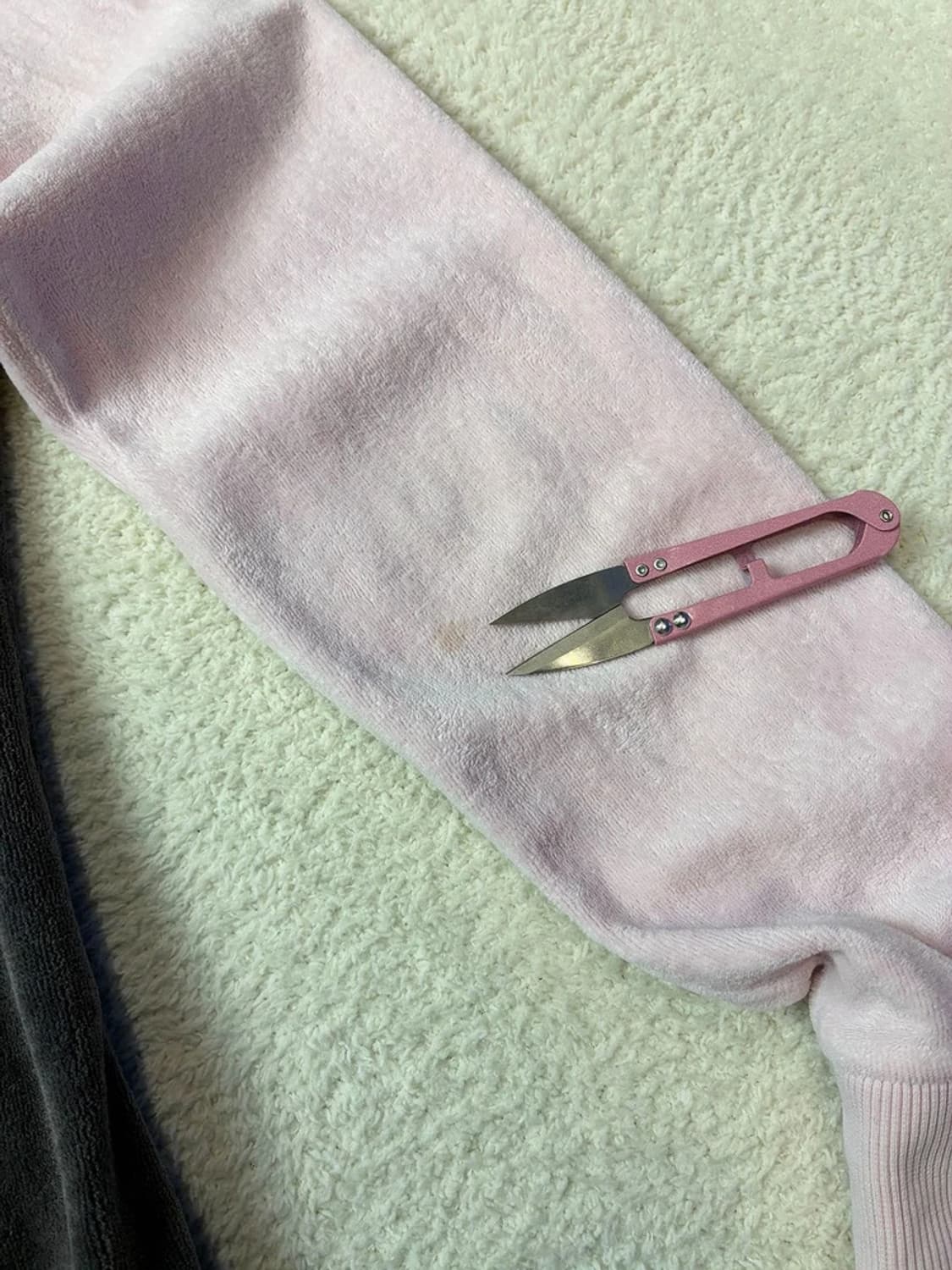 나이키 09FW Y2K 벨벳 후드 집업 PN5791 상품이미지4