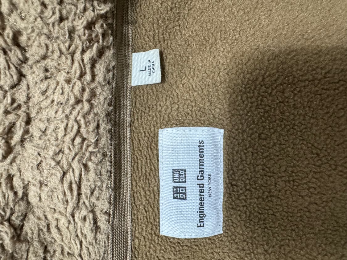 엔지니어드가먼츠X유니클로 플리스 자켓 상품이미지2