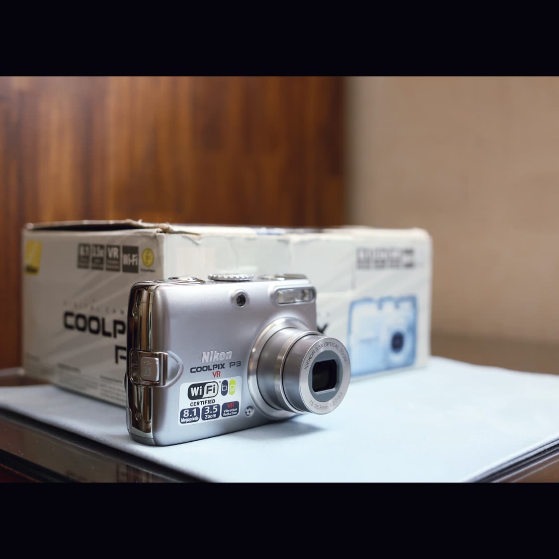 레어<준 민트급> 니콘 쿨픽스 P3 풀박스 빈티지 디카 (p4) 상품이미지2