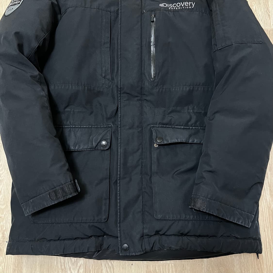 디스커버리 남성 와펜 헤비 덕다운 패딩 XL/105 상품이미지5