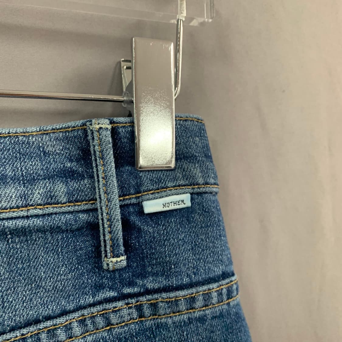 26인치 MOTHER 마더 허슬러 앵클 부츠컷 스판 데님 청바지 상품이미지5