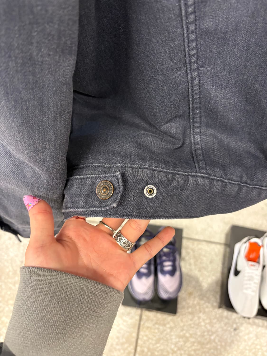 Levi’s sheep denim jacket 상품이미지5