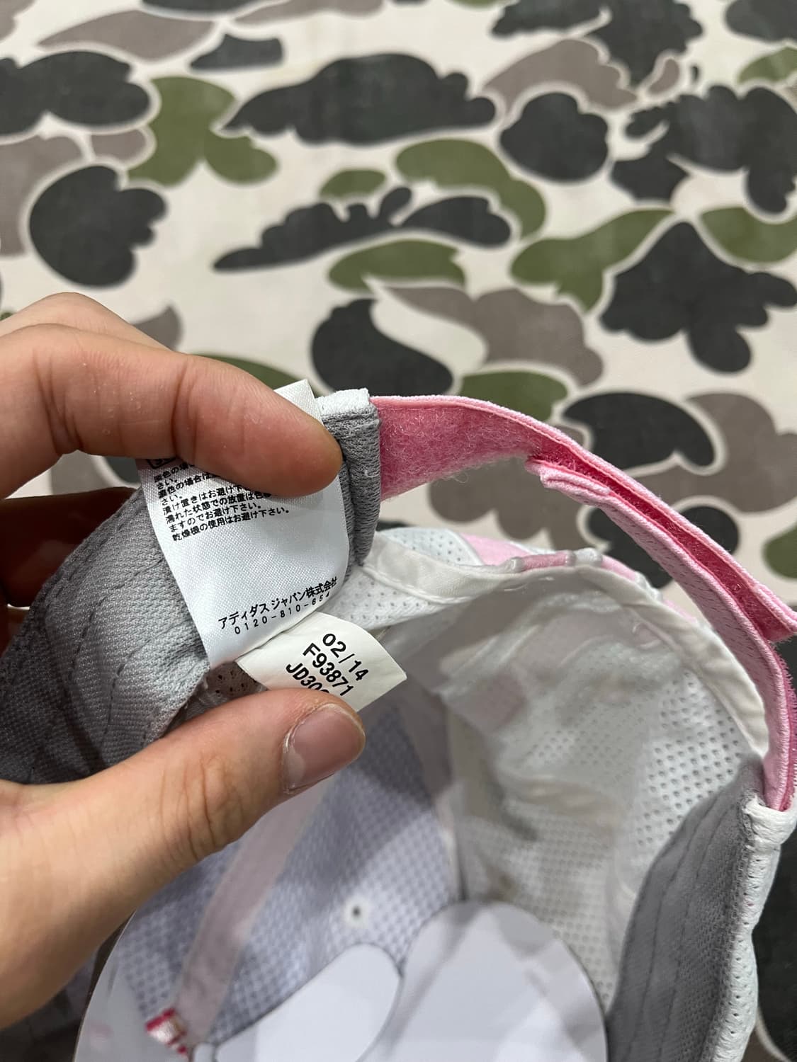 아디다스 재팬 핑크 매쉬 볼캡 상품이미지6