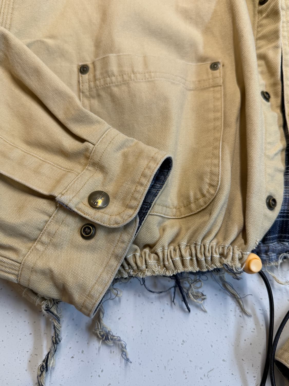 칼하트 빈티지 크롭 자켓 -LA빈티지샵 구매 상품이미지4