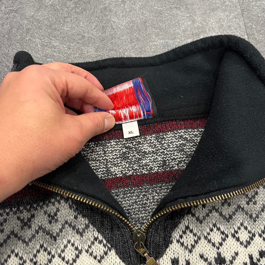 빈티지 노르웨이 니트  상품이미지4