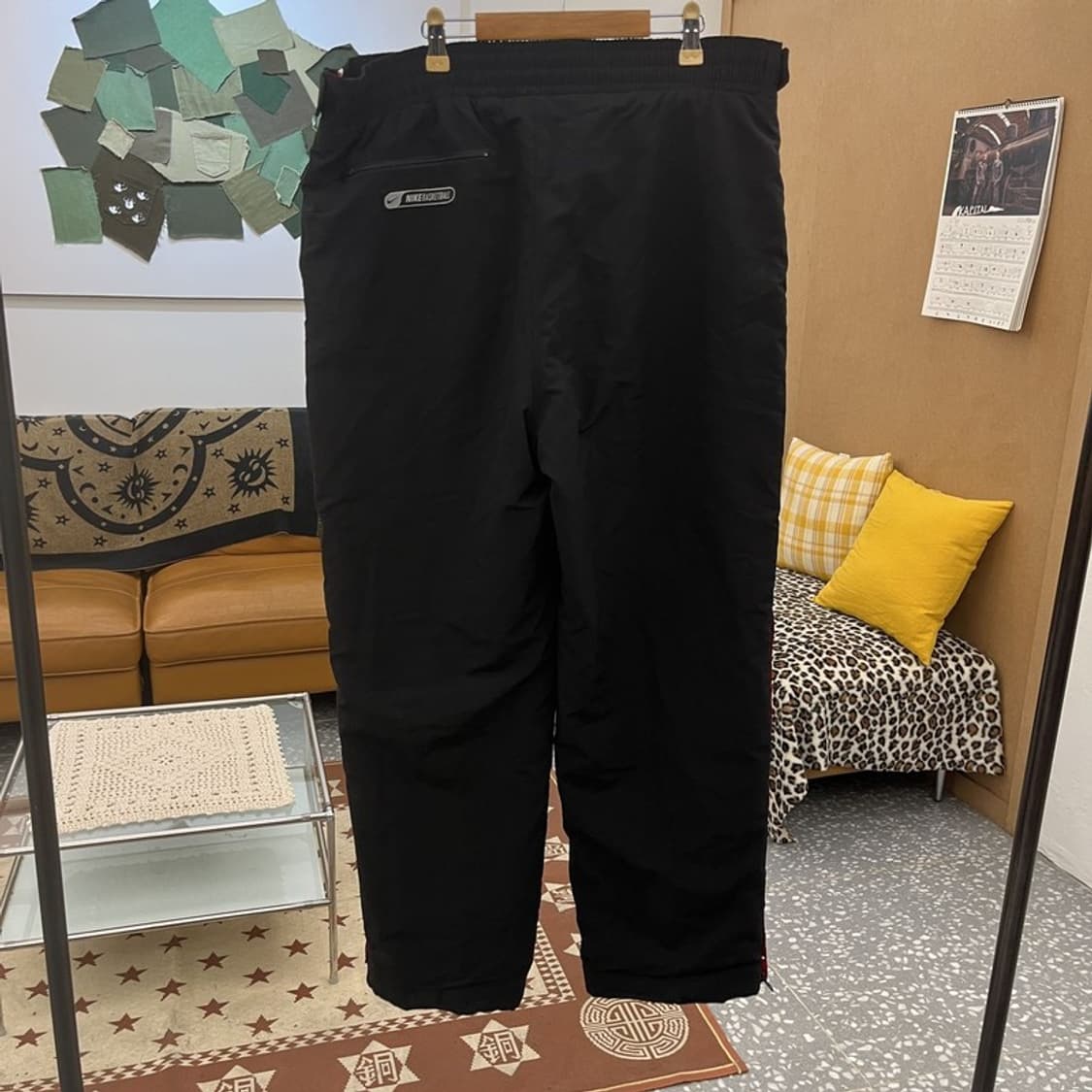 나이키 올드스쿨 베스킷볼 00's 스우시 로고 트랙팬츠 L C10087 상품이미지4