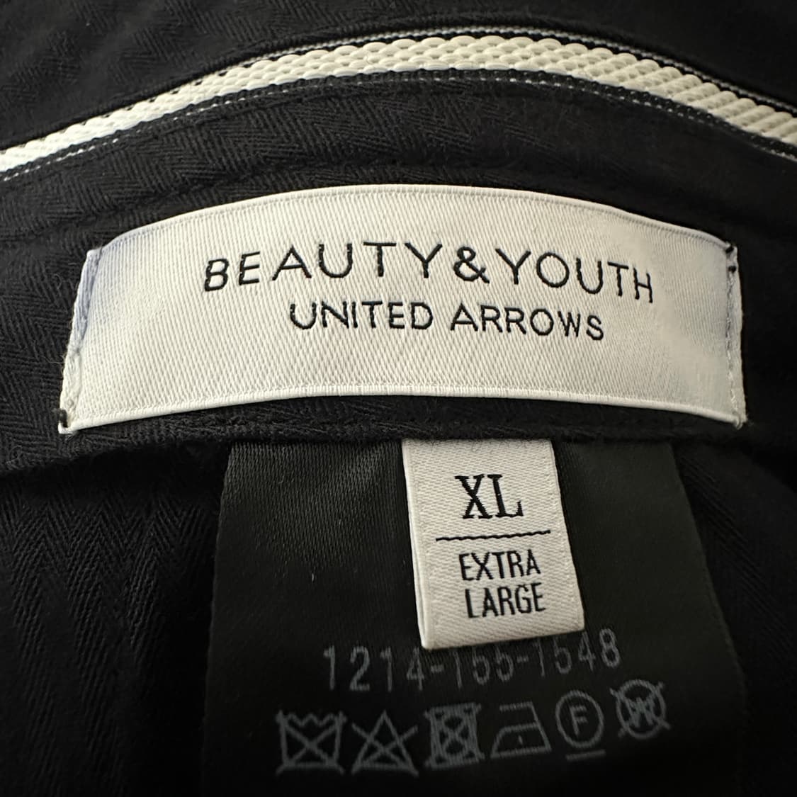 UNITED ARROWS japan made slacks navy 상품이미지3