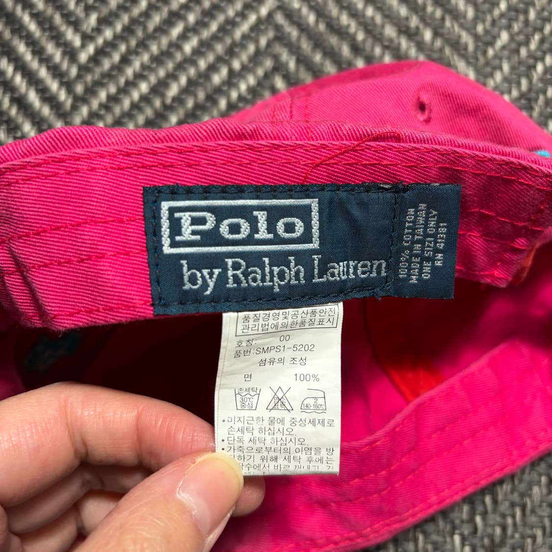 폴로 랄프로렌 핑크 볼캡(OS) 상품이미지5