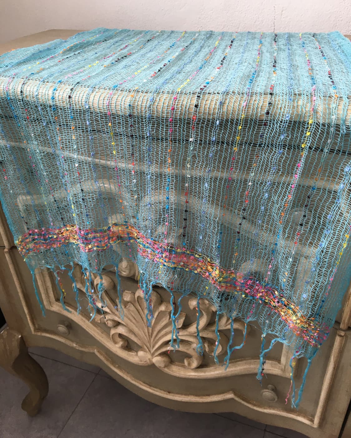  blue scarf 상품이미지3