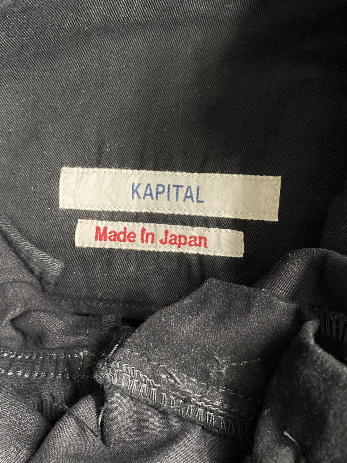 캐피탈 블랙 카고 팬츠 상품이미지6