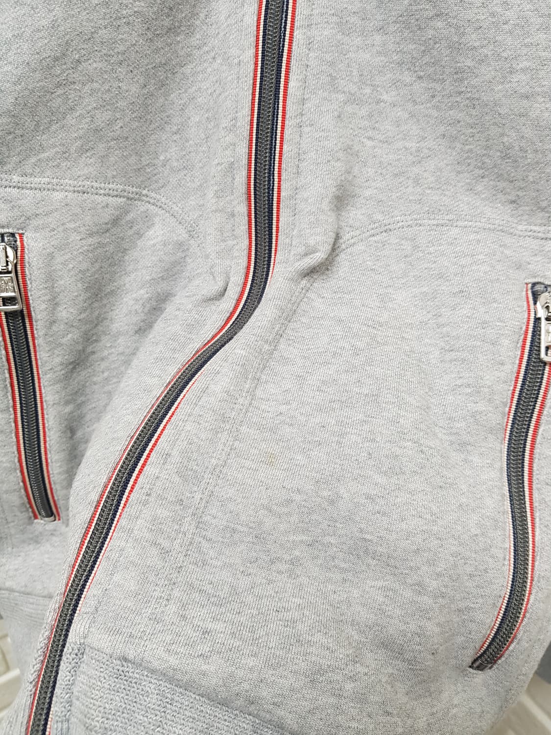 [L/정품] 몽클레어 트랙탑 져지 그레이 상품이미지5