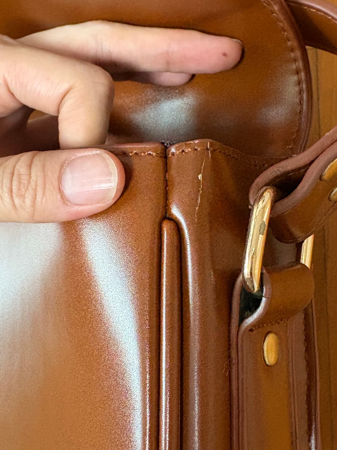 브라운 크로스백 상품이미지5