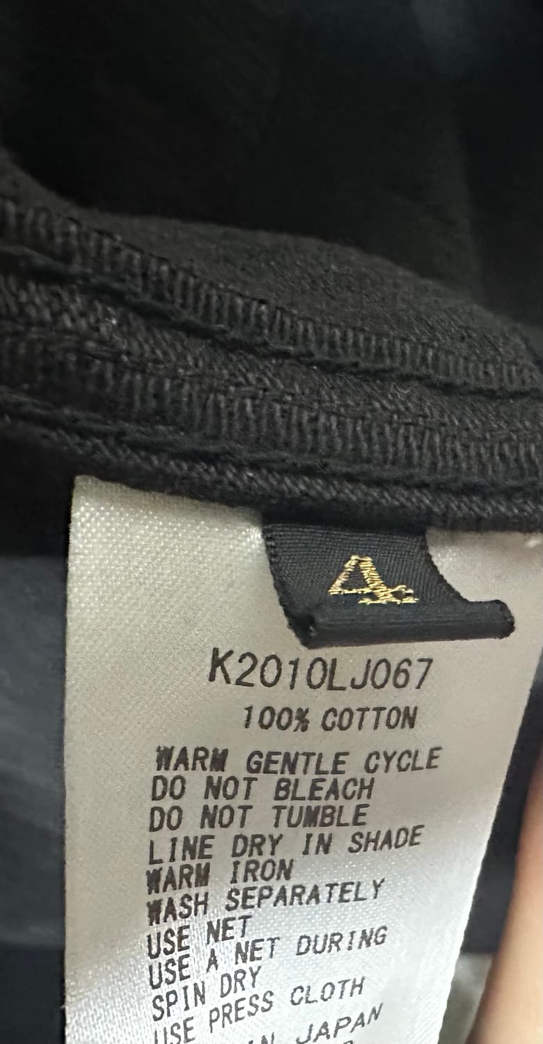 캐피탈 코듀로이 프로펠러자켓 블랙 상품이미지4