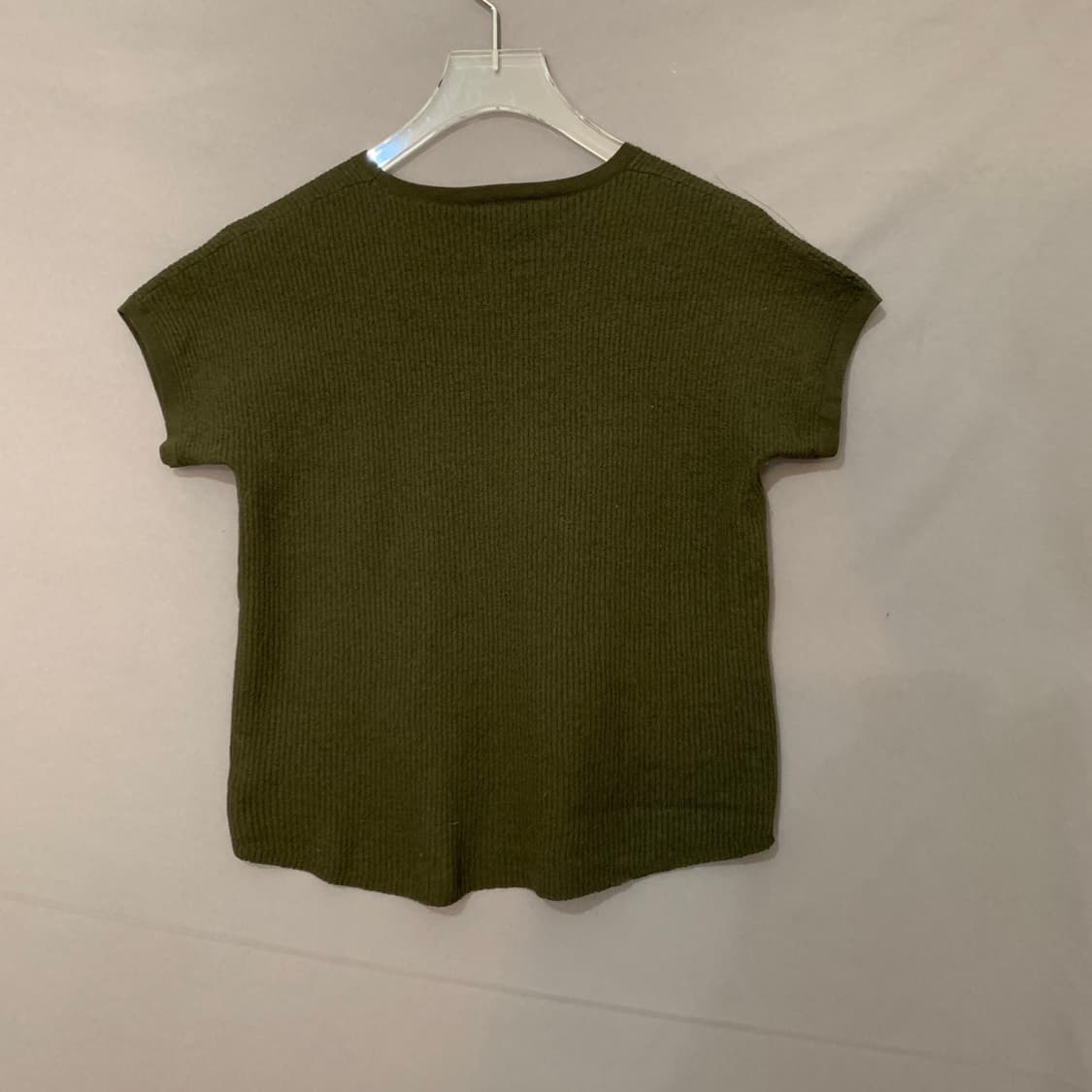 S THEORY 띠어리 메리노울 골지 반팔 니트 상품이미지2