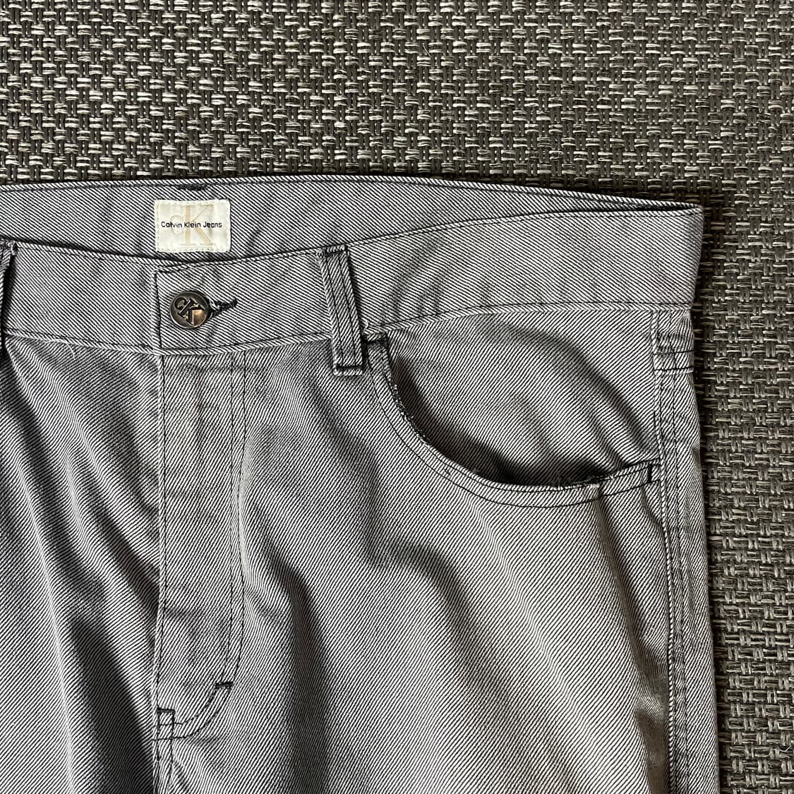 (36) 캘빈클라인진스 그레이 데님 팬츠 상품이미지5