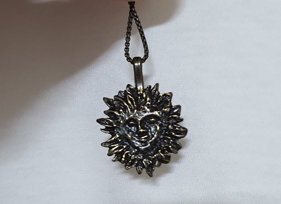 생로랑 선페이스 앤틱 목걸이 상품이미지1