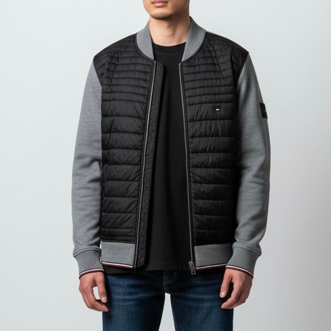 타미힐피거 블랙 경량 패딩 자켓 상품이미지1