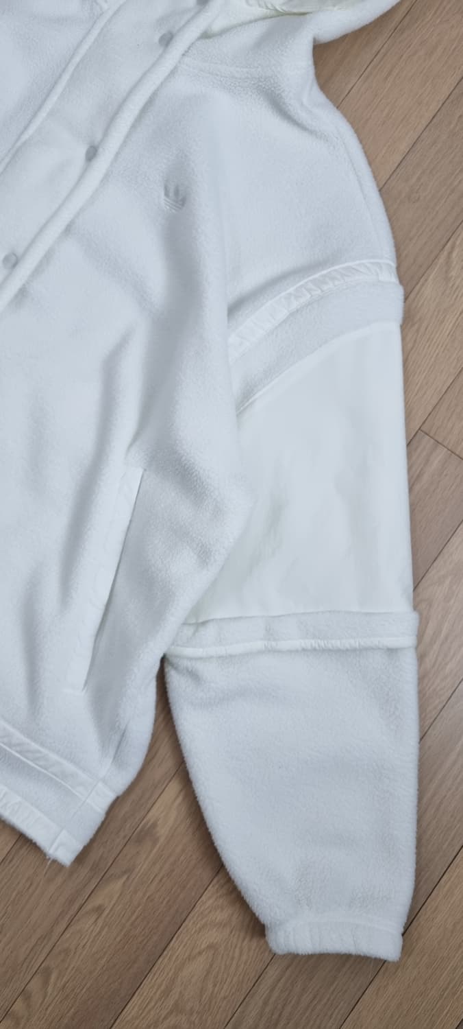 아디다스 플리스 트랙 후드 자켓 XL _ 여성 상품이미지5