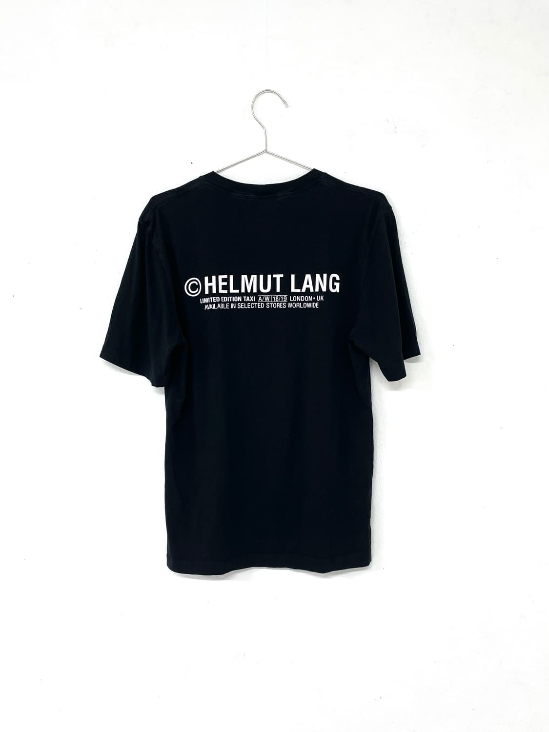 Helmut Lang Taxi Graphic Print T-Shirt 상품이미지1