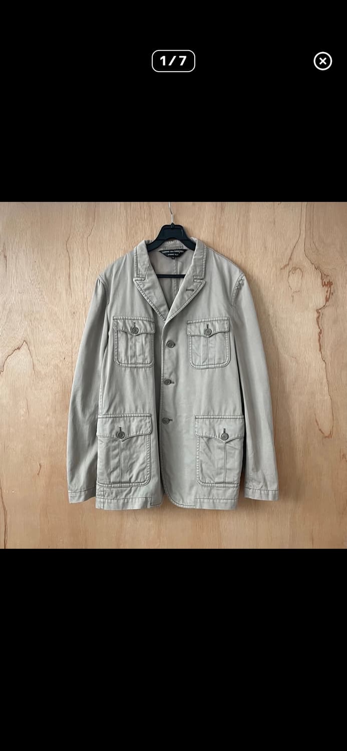 Homme Plus safari blazer 상품이미지2