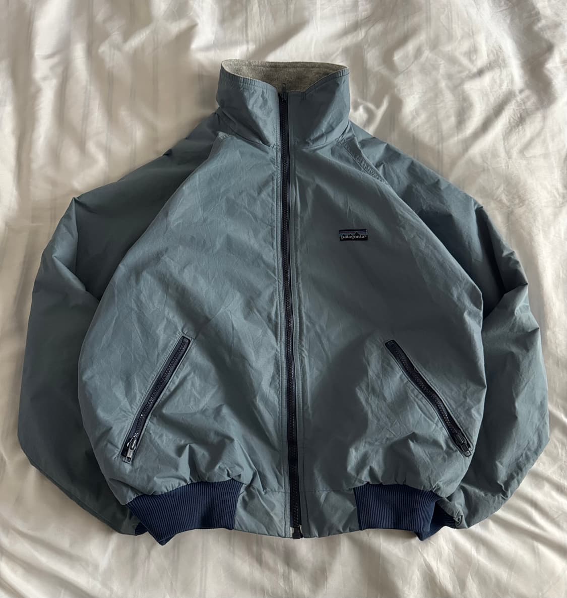 [M] USA 파타고니아 쉘드 신칠라 자켓 그레이 상품이미지1