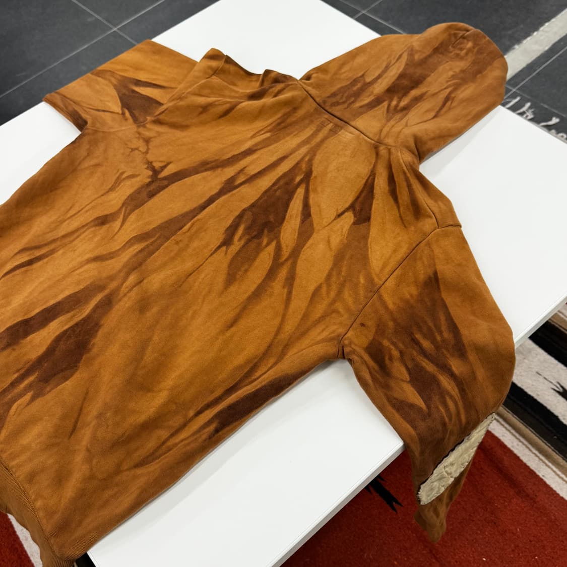 Norbit Leather Patch Zip-up Hoodie 상품이미지5