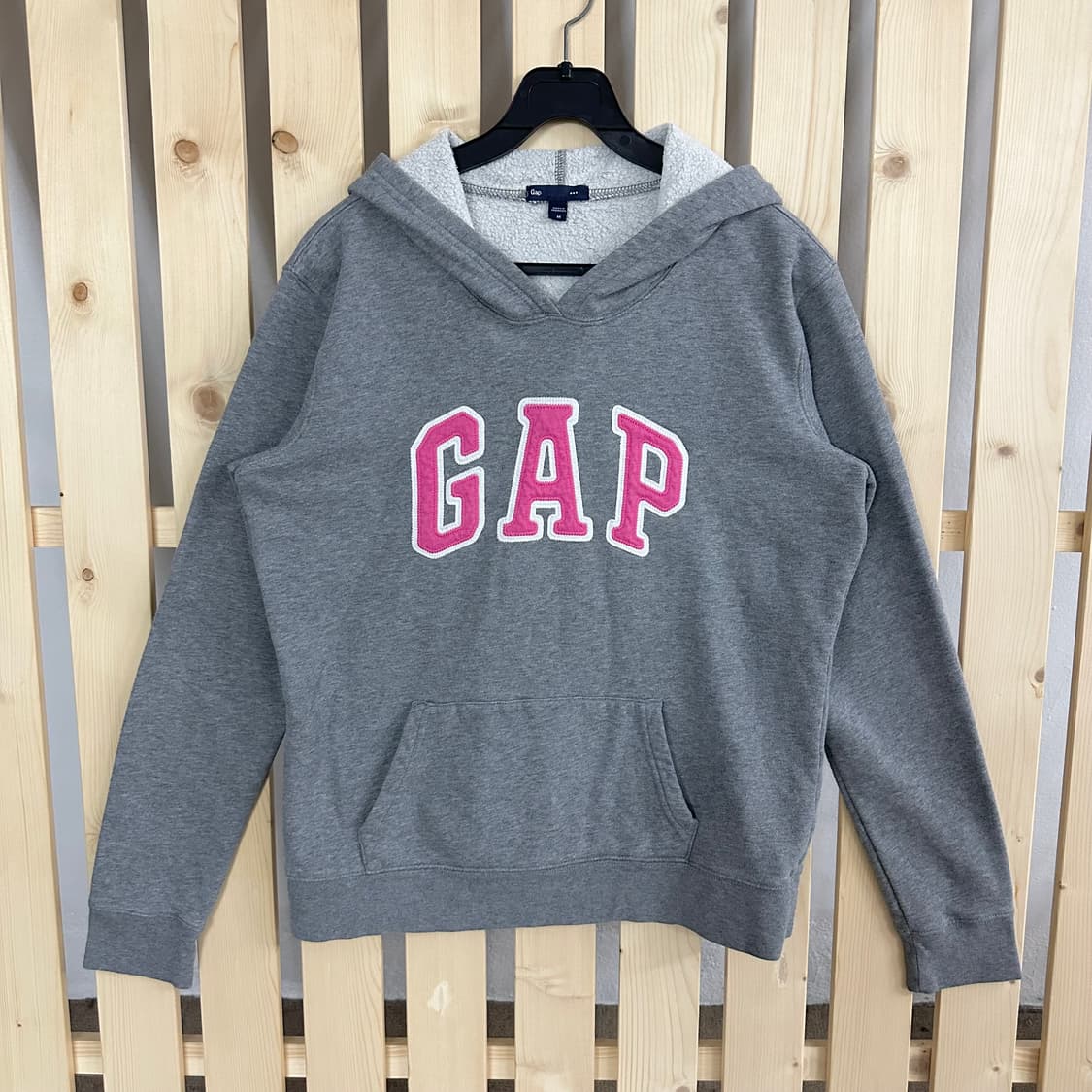 (S) GAP 갭 핑크 그레이 후드티 상품이미지1