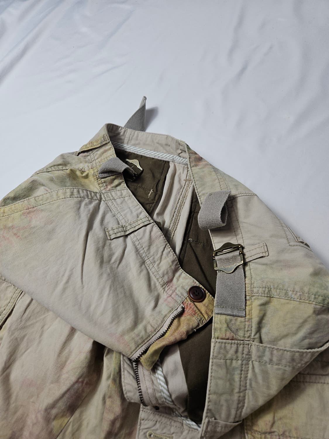 인터메조 빈티지 버클벨트 반바지 카고 숏팬츠 남성 32 상품이미지2