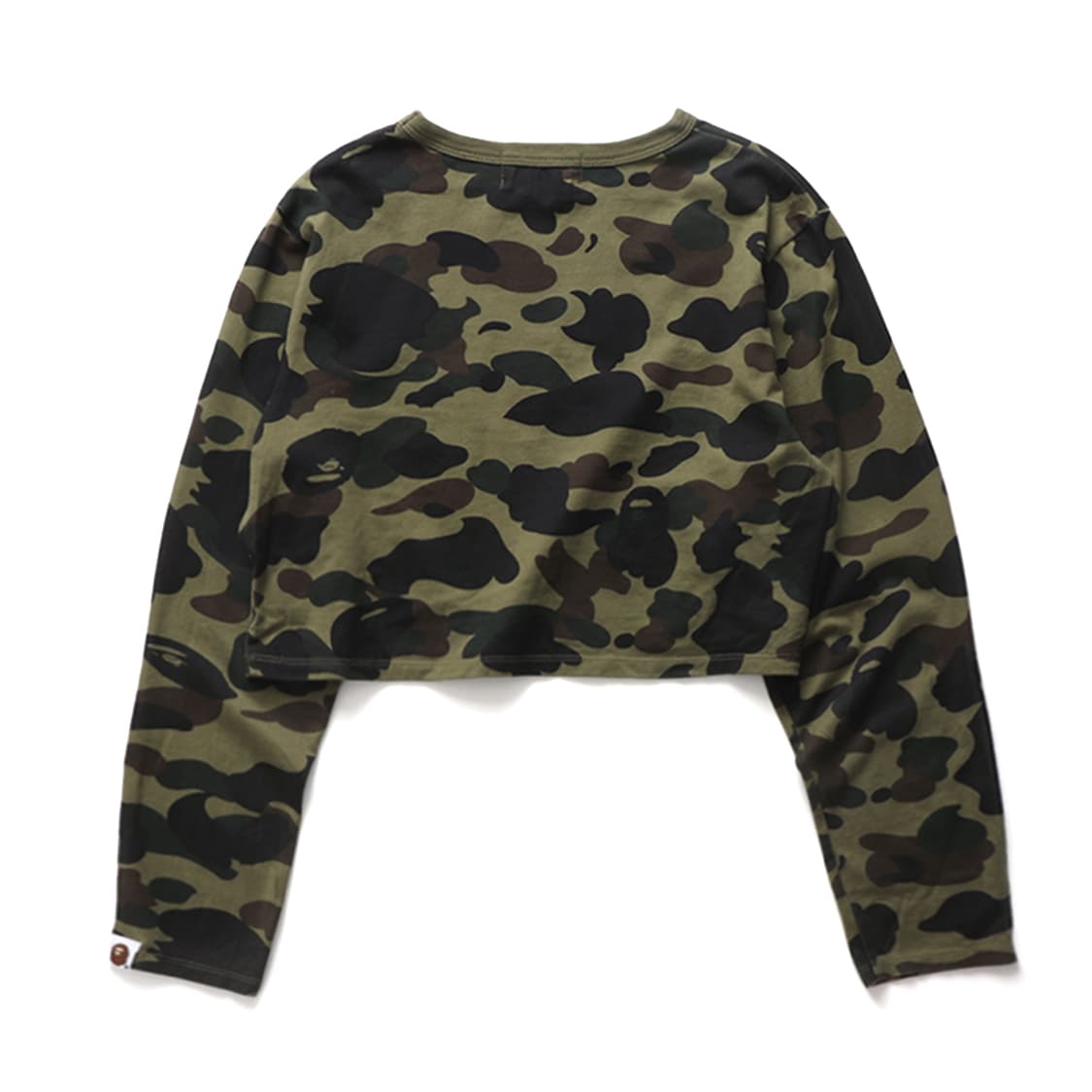 A BATHING APE 1st Camo Cropped LS Tee 상품이미지3
