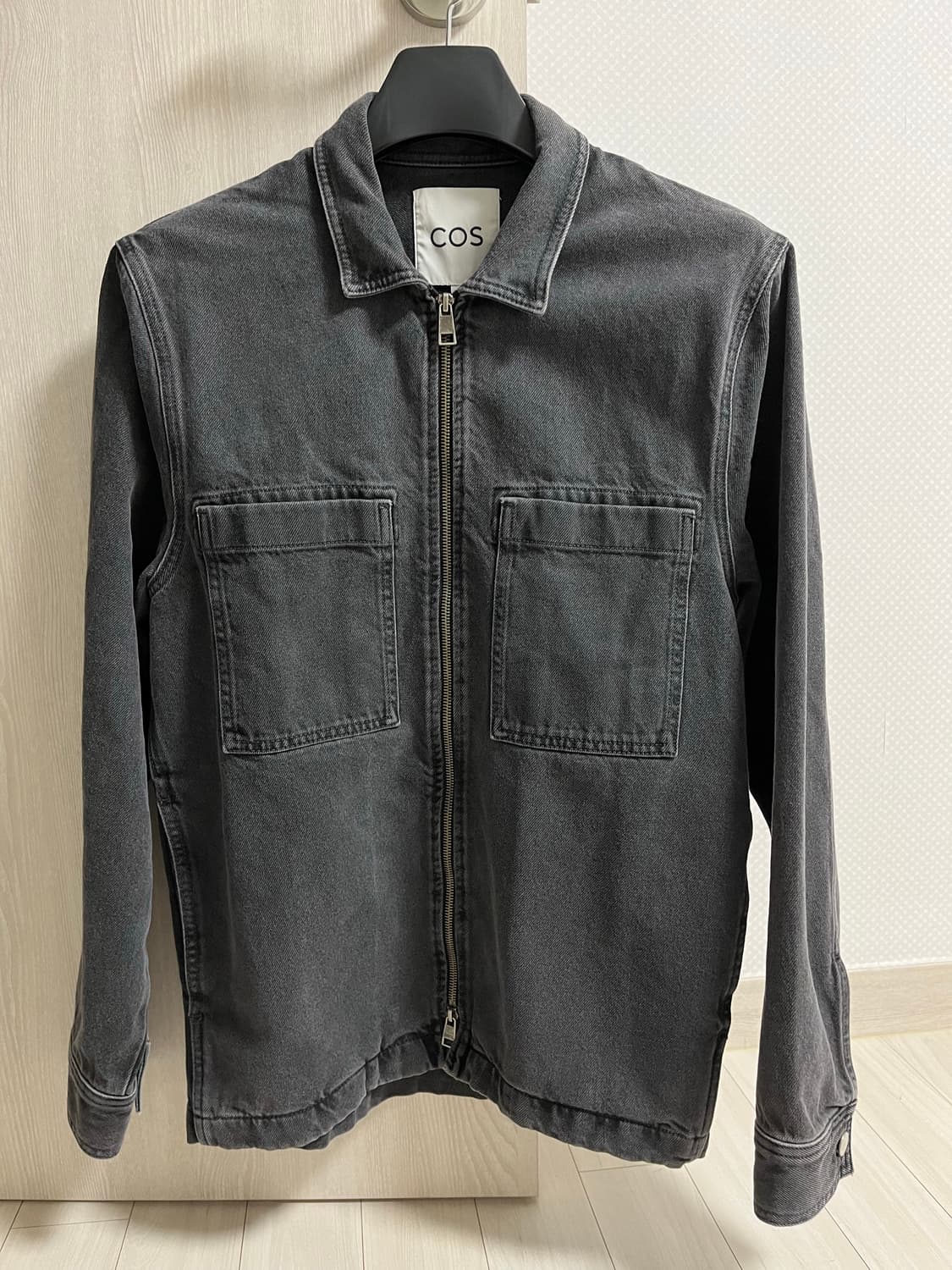 Cos 집업 데님 자켓 상품이미지3