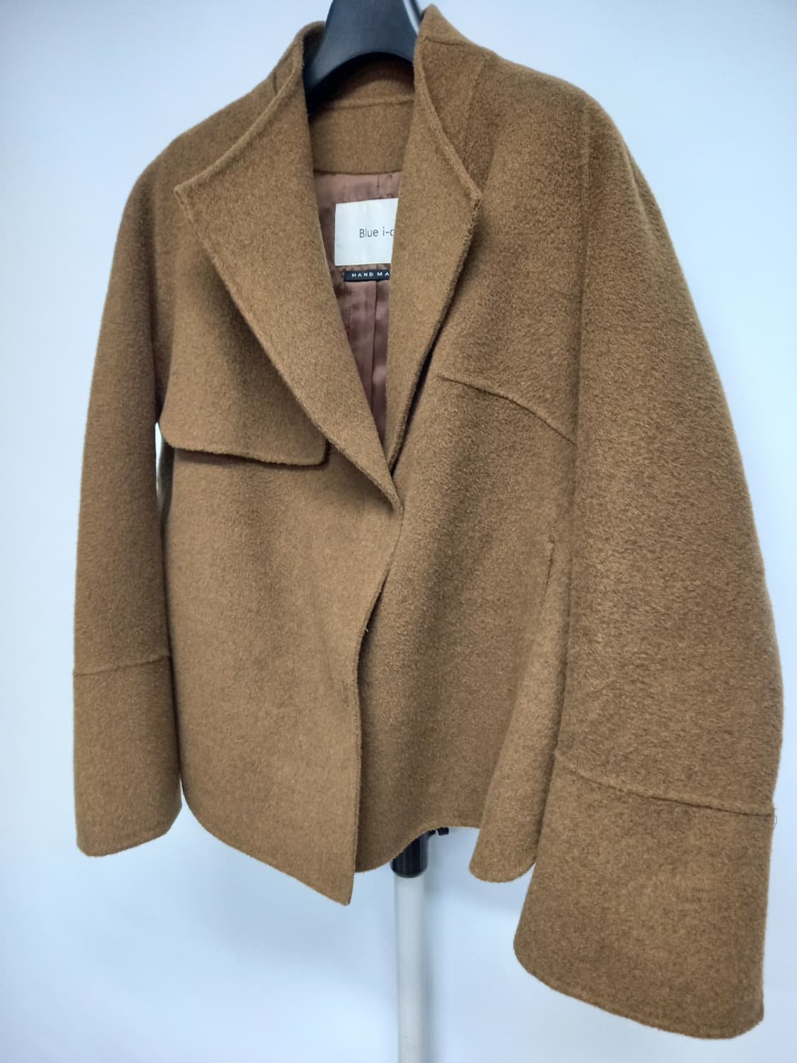 BLUE I-D 아이디 캐시미어블랜 핸드메이드 자켓코트 F 44-77 상품이미지4