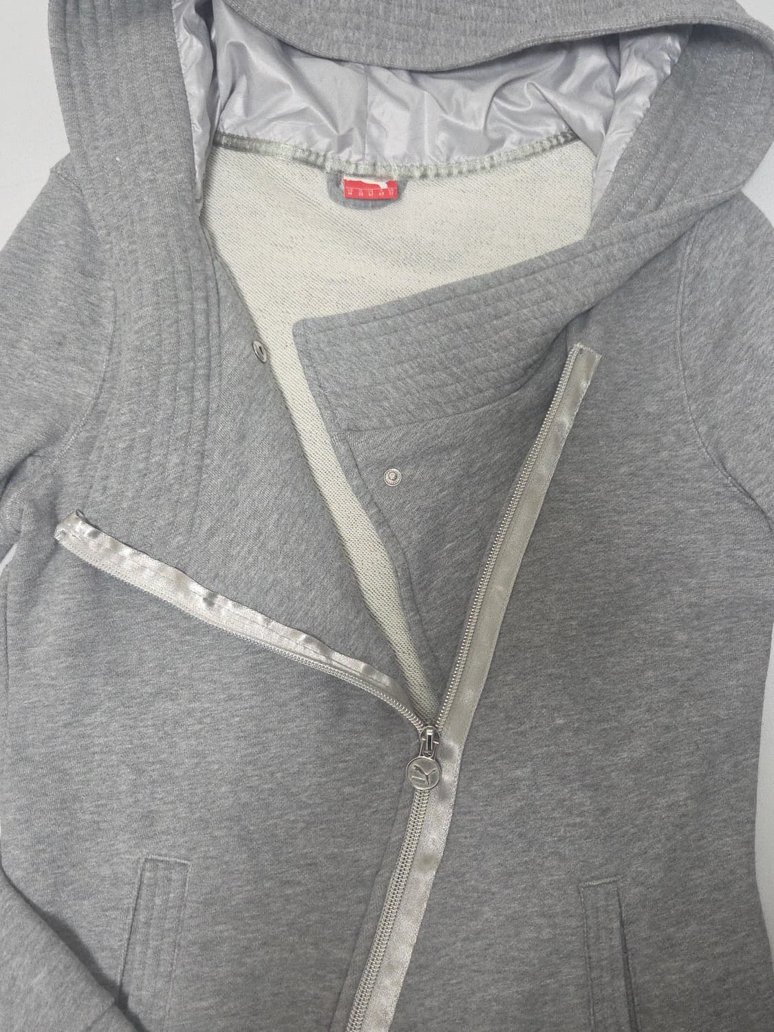 y2k vintage puma 빈티지 후드집업 GRAY 상품이미지4