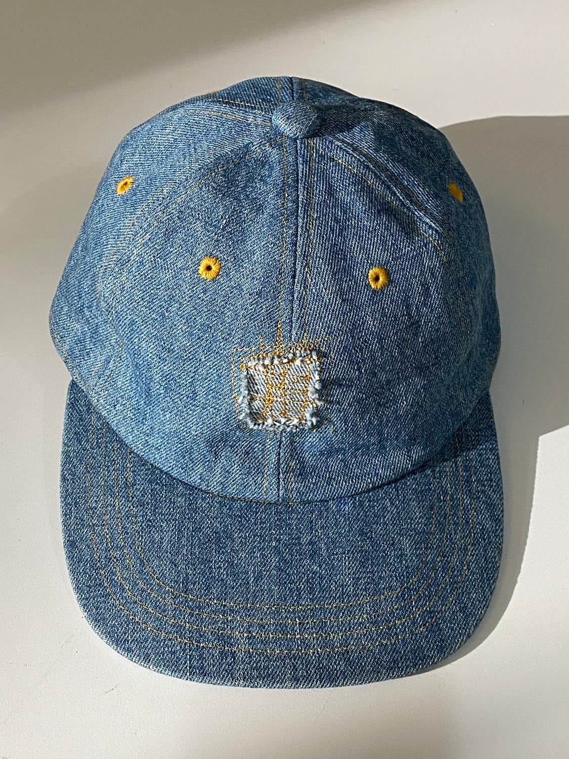 사스콰치패브릭스 6패널 데님캡 상품이미지1