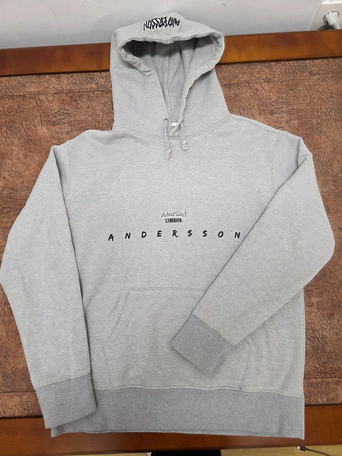 앤더슨벨 헤비웨이트 후드티 L 상품이미지1