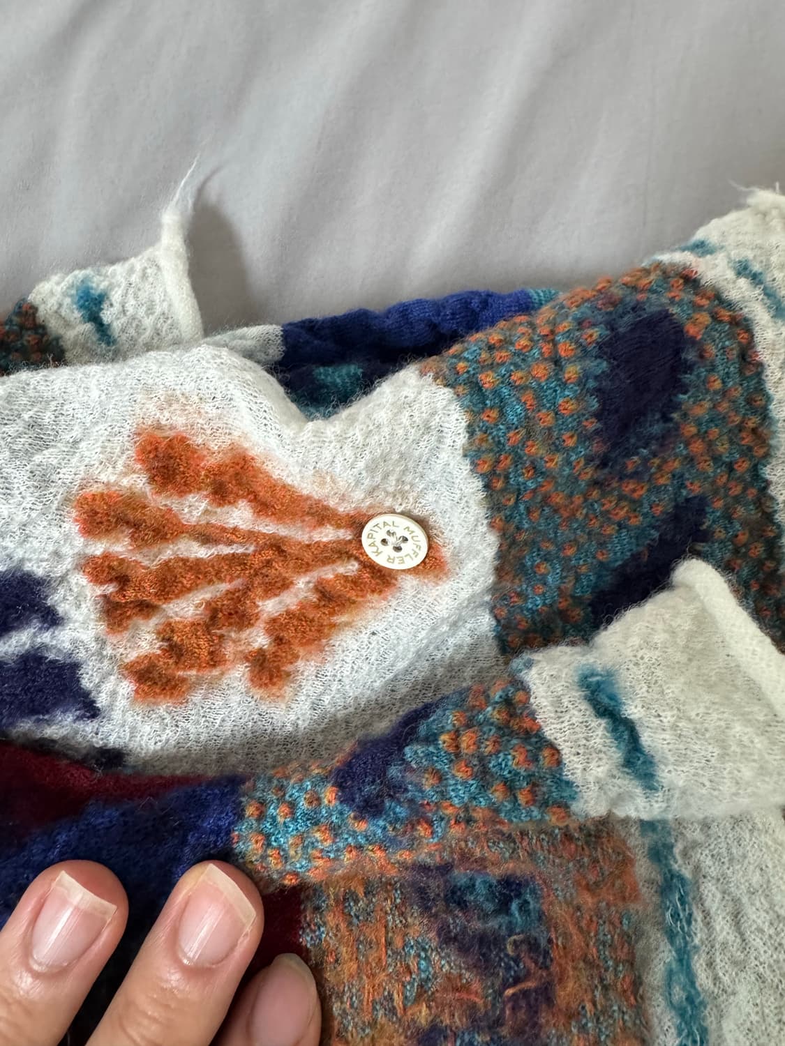 캐피탈 축융 울 머플러 상품이미지6